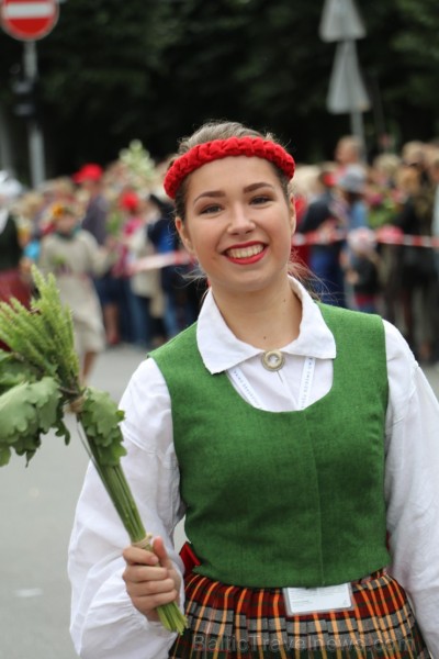 Dziesmu un deju svētku atklāšanas gājiens 1.07.2018 pulcē Rīgā visus Latvijas novadus 226559