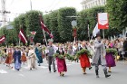 Dziesmu un deju svētku atklāšanas gājiens 1.07.2018 pulcē Rīgā visus Latvijas novadus 92
