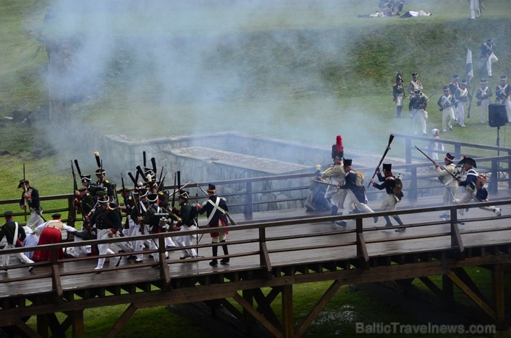 Daugavpils cietoksnī aizvada Dinaburg 1812 festivālu