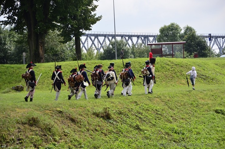 Daugavpils cietoksnī aizvada Dinaburg 1812 festivālu