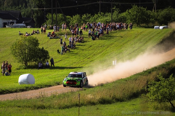 Igaunijā norisinās gada lielākais autosporta pasākums - Shell Helix Rally Estonia. Foto: Gatis Smudzis