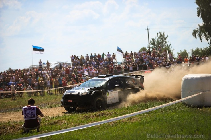 Igaunijā norisinās gada lielākais autosporta pasākums - Shell Helix Rally Estonia. Foto: Gatis Smudzis 228266