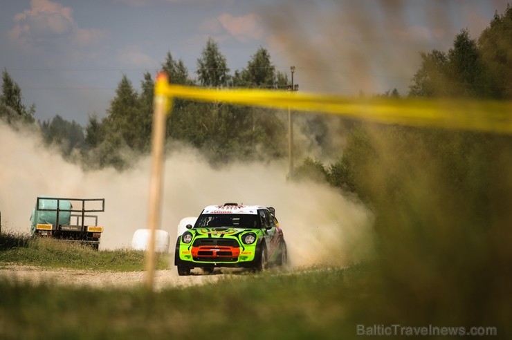 Igaunijā norisinās gada lielākais autosporta pasākums - Shell Helix Rally Estonia. Foto: Gatis Smudzis