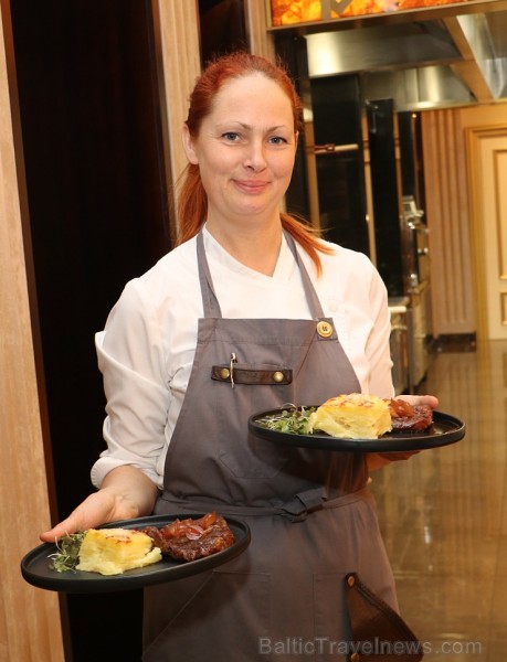 Šefpavāre Svetlana Riškova pēc pasūtījuma rīko gastronomisko piedzīvojumu «Šefpavāra galds Kempinski gaumē»