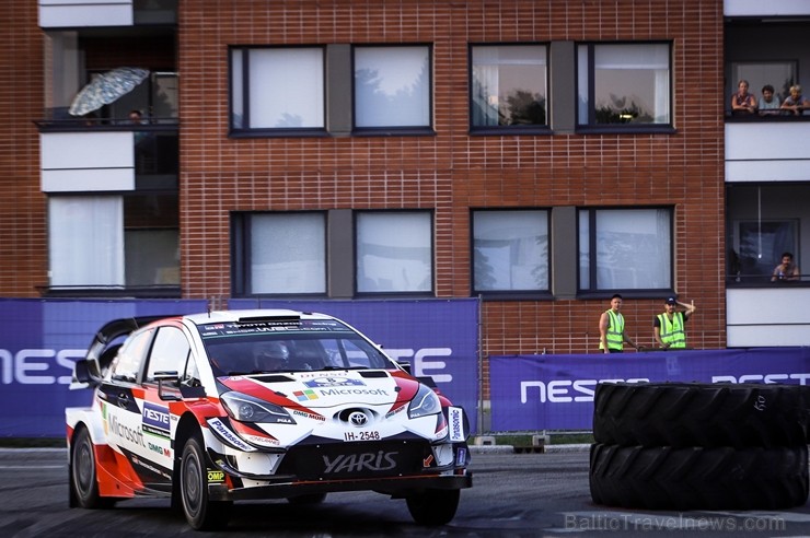 Somijas rallijā Neste Rally Finland 2018 aktīvi cīnās par uzvaru. Foto: Gatis Smudzis 229307