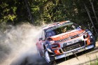 Somijas rallijā Neste Rally Finland 2018 aktīvi cīnās par uzvaru. Foto: Gatis Smudzis 1