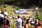 Somijas rallijā Neste Rally Finland 2018 aktīvi cīnās par uzvaru. Foto: Gatis Smudzis 32