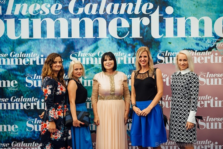 Jūrmalā noslēdzies Ineses Galantes festivāls «Summertime»