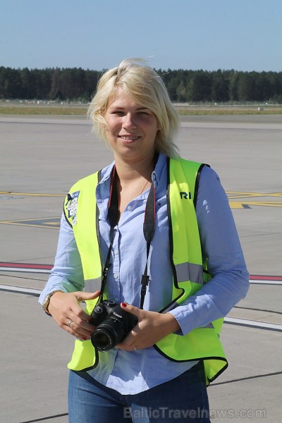 Travelnews.lv iepazīst «airBaltic» jauno lidmašīnu «Airbus A220-300». Atbalsta: Starptautiskā lidosta «Rīga» 231015
