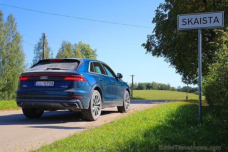 Travelnews.lv ar jauno apvidus automobili «Audi Q8» apceļo Sēliju un Latgali 