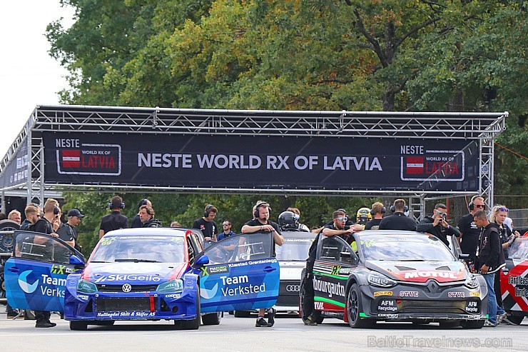 FIA pasaules rallijkrosa čempionāta posms «Neste World RX of Latvia» nosaka čempionus