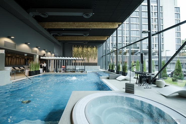 «Hotel Jūrmala Spa» pēc vērienīgas rekonstrukcijas vēris vaļā saunu un baseinu centru «Wellness Oasis». Foto: Mārcis Baltskars
