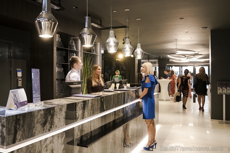 «Hotel Jūrmala Spa» pēc vērienīgas rekonstrukcijas vēris vaļā saunu un baseinu centru «Wellness Oasis». Foto: Mārcis Baltskars