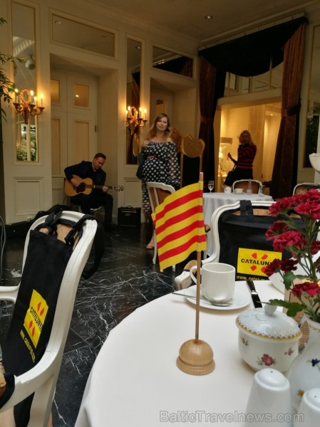 Tūroperators «Tez Tour Latvia» 5 zvaigžņu viesnīcā «Grand Palace Hotel» prezentē Kataloniju kā iekārojamu ceļojumu galamērķi visos gadalaikos