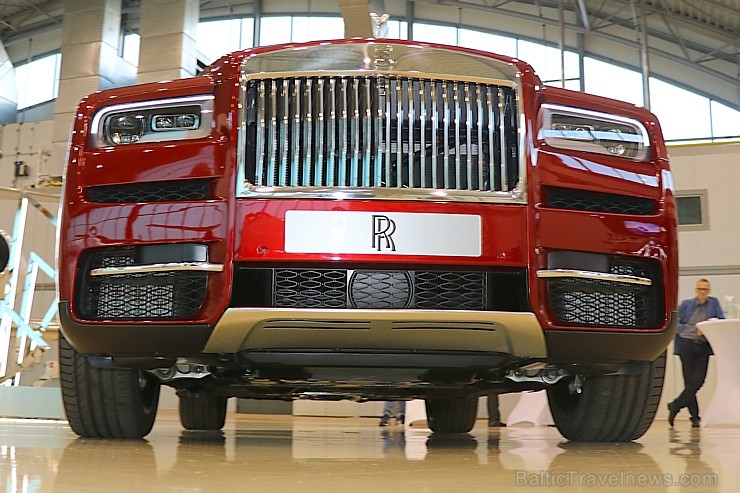Rīgā 19.10.2018 tiek prezentēts pirmais «Rolls-Royce» zīmola apvidus vāģis «Rolls-Royce Cullinan» 235501