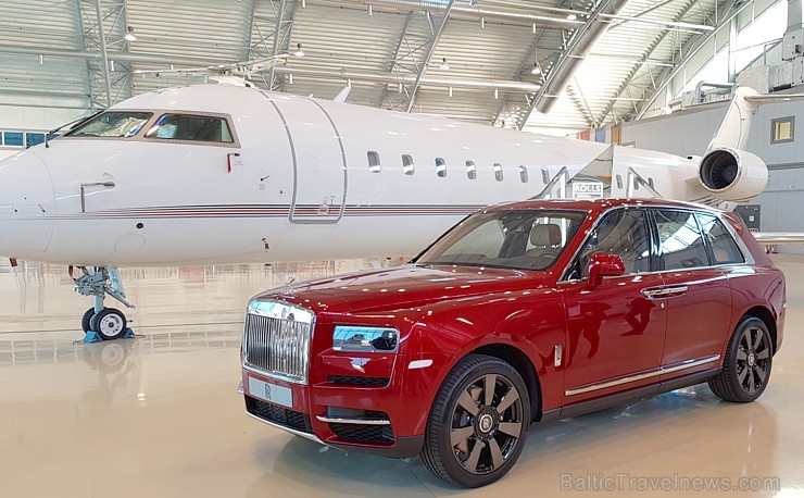 Rīgā 19.10.2018 tiek prezentēts pirmais «Rolls-Royce» zīmola apvidus vāģis «Rolls-Royce Cullinan»