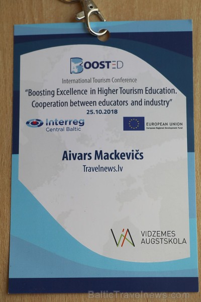 Vidzemes Augstskola organizē 25.10.2018 starptautisku tūrisma konferenci «Tūrisma izglītības izcilību meklējot. Augstskolu un nozares sadarbības persp 236143