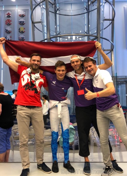 Latviešu lidotājs Toms Īvāns no AERODIUM komandas ir kļuvis par pasaules čempionu lidošanā vēja tunelī. 