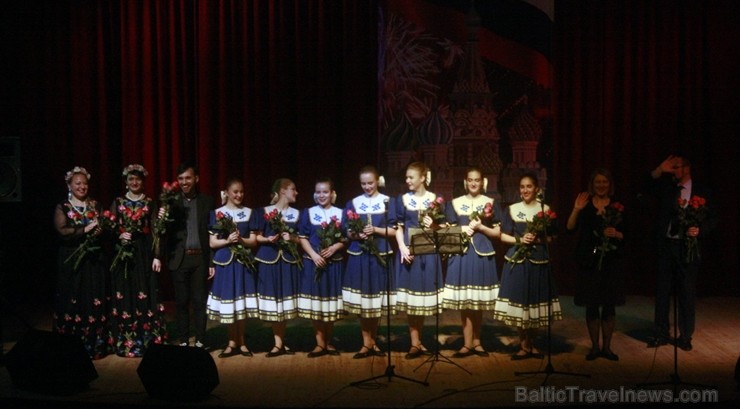 Sanatorijā «Jantarnij Bereg» krāšņi un skanīgi atzīmē Krievu kultūras dienas