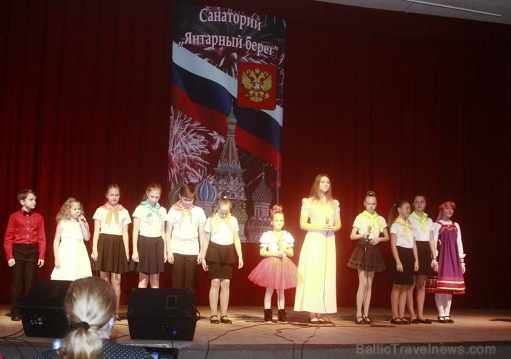 Sanatorijā «Jantarnij Bereg» krāšņi un skanīgi atzīmē Krievu kultūras dienas 237558