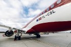 Latvijas nacionālā lidsabiedrība «airBaltic» 18. novembrī pirmo reizi piedalījās svinīgajā parādē ar «Airbus A220-300» lidmašīnu, kuru rotā sarkanbalt 8