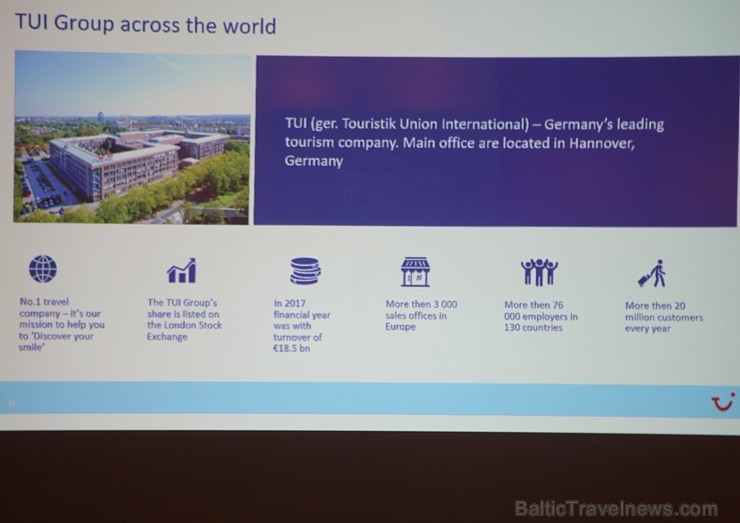 Tūroperators «TUI Baltics» pie bagātīgiem galdiem 21.11.2018 piesaka jaunus ceļojumu galamērķus