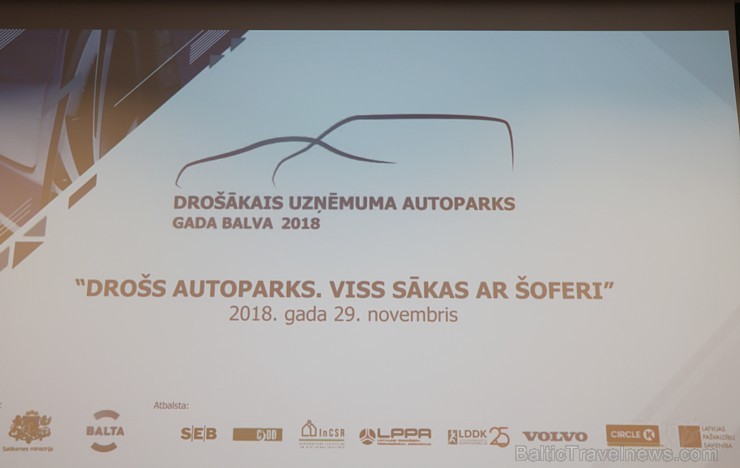 Gada balva un konference «Drošākais uzņēmuma autoparks» notiek Rīgas Motormuzejā