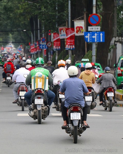 Vjetnamas galvenais transporta līdzeklis ir motorollers. Sadarbībā ar 365 brīvdienas un Turkish Airlines 239875