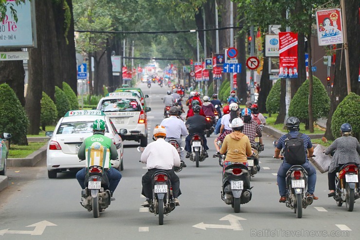 Vjetnamas galvenais transporta līdzeklis ir motorollers. Sadarbībā ar 365 brīvdienas un Turkish Airlines 239877