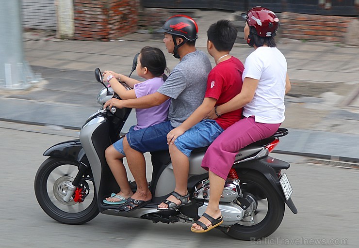 Vjetnamas galvenais transporta līdzeklis ir motorollers. Sadarbībā ar 365 brīvdienas un Turkish Airlines 239884