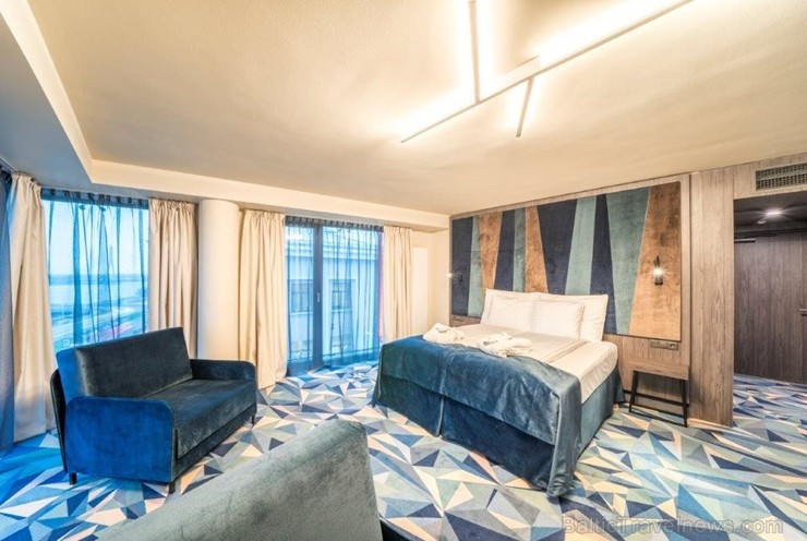 «Wellton Riverside SPA Hotel» četrzvaigžņu Superior viesnīca piedāvās 222 komfortablus numuriņus, izsmalcinātu ēdināšanu un lielāko Spa kompleksu Vecr 240415