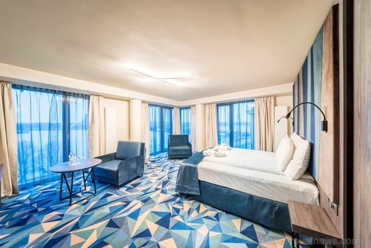«Wellton Riverside SPA Hotel» četrzvaigžņu Superior viesnīca piedāvās 222 komfortablus numuriņus, izsmalcinātu ēdināšanu un lielāko Spa kompleksu Vecr 240417