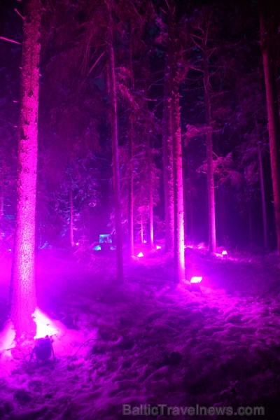 Mazsalacā, Skaņākalna dabas parkā, Ziemassvētku pasakumā Mazsalacā, Skaņākalna dabas parkā, Ziemassvētku pasakumā