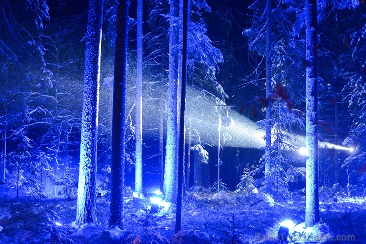Mazsalacā, Skaņākalna dabas parkā, Ziemassvētku pasakumā Mazsalacā, Skaņākalna dabas parkā, Ziemassvētku pasakumā