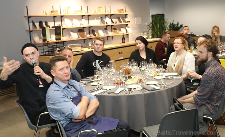 «Promo Cash&Carry Gastro» studijā viesojas Igaunijas restorāna «Söe» šefpavārs Pāvels Gurjanovs ar meistarklasi, kurš ir pasaules prestižā konkursa «B