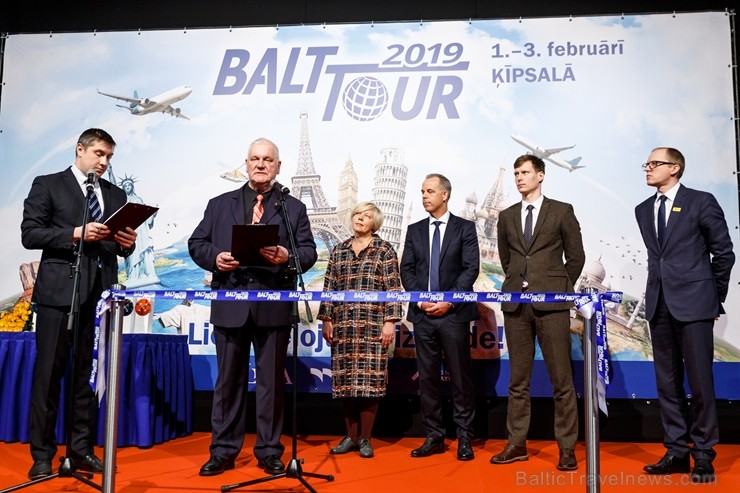 BALTTOUR.LV: Tūrisma izstādes «Balttour 2019» oficiālā atklāšana. Vairāk foto: Tn.lv/foto/ 244647