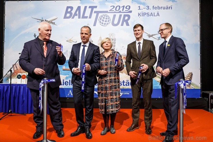 BALTTOUR.LV: Tūrisma izstādes «Balttour 2019» oficiālā atklāšana. Vairāk foto: Tn.lv/foto/ 244659