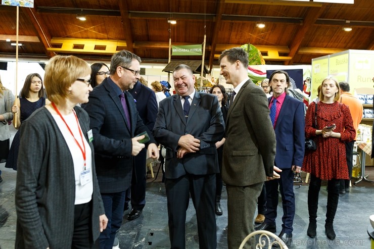 BALTTOUR.LV: Ekonomikas ministrs Ralfs Nemiro piedalās tūrismā izstādē «Balttour 2019». Vairāk foto: Tn.lv/foto/ 244706