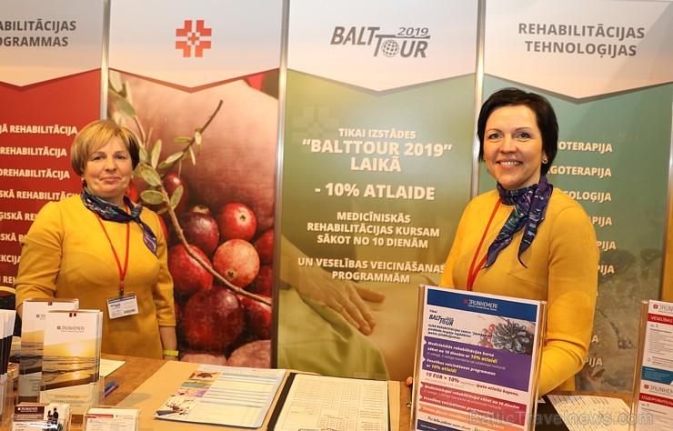 Tūrisma profesionāļi trīs dienas pulcējas izstādē «Balttour 2019».  Vairāk foto: Tn.lv/foto/ 245005