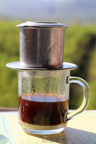 Travelnews.lv apmeklē Vjetnamas kafijas plantāciju un iedzer kafiju.  Atbalsta: 365 brīvdienas un Turkish Airlines