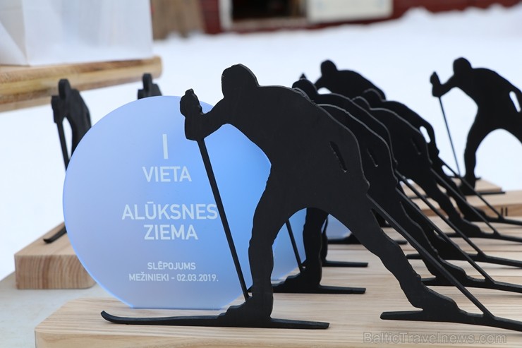 Latvijas biatlona izlases līdera Andreja Rastorgujeva dzimtajā trasē Alūksnes novada ziemas sporta centrā 