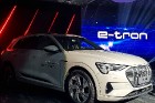 Audi pirmo reizi Rīgā prezentē pilnīgi elektrisku vāģi «Audi e-tron» 1