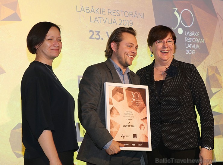 Travelnews.lv piedāvā dažus fotomirkļus no  apbalvošanas ceremonijas «30 labākie Latvijas restorāni 2019» 250534