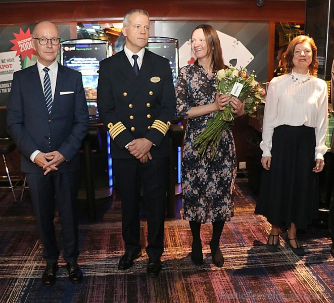 Prāmju kompānija «Tallink Grupp» uz «Romantika» klāja svin 30 gadu jubileju un 13 gadus Latvijā 250647