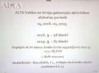 Rīgā 9.04.2019 pulcējas Latvijas Tūrisma Aģentu un Operatoru Asociācijas «ALTA» biedri uz kopsapulci un ievēl jaunu valdi 9