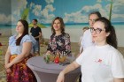 Nacionālā lidsabiedrība «airBaltic» izklaidē ceļojumu aģentus pludmales smiltīs, prezentējot Maltu 20