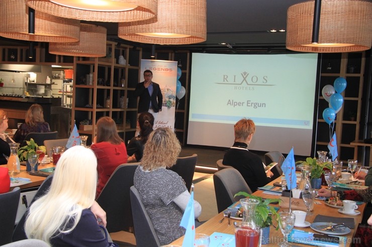 Tūroperators «TUI Baltics» kopā ar viesnīcu tīklu «RIXOS Hotel» rīko biznesa brokastis un prezentē plašās ceļojumu iespējas