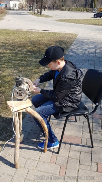 Tukuma pusē aktīvi noritēja Tukuma pusē aktīvi noritēja