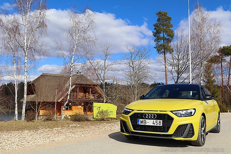 Travelnews.lv ar jauno «Audi A1» apceļo Amatciemu un «Jonathan Spa Estate»