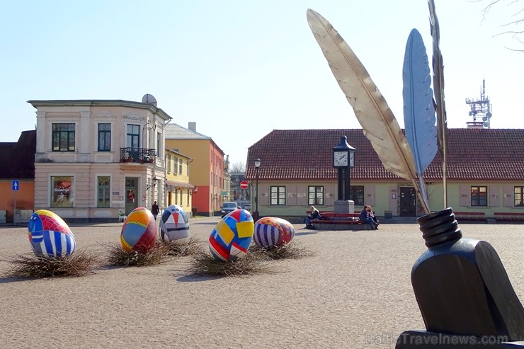 Travelnews.lv Lieldienās aicina apceļot Latviju un apskatīt virkni daudzveidīgu un interesantu svētku dekorāciju. Foto Ventspils TIC